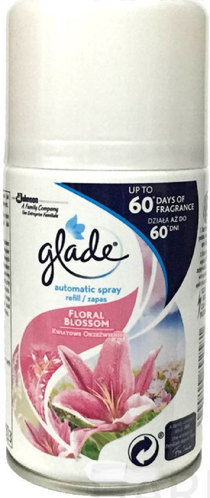Image - Glade Automatic Spray Refill, 269ml, Floral Blossom Scent, White
