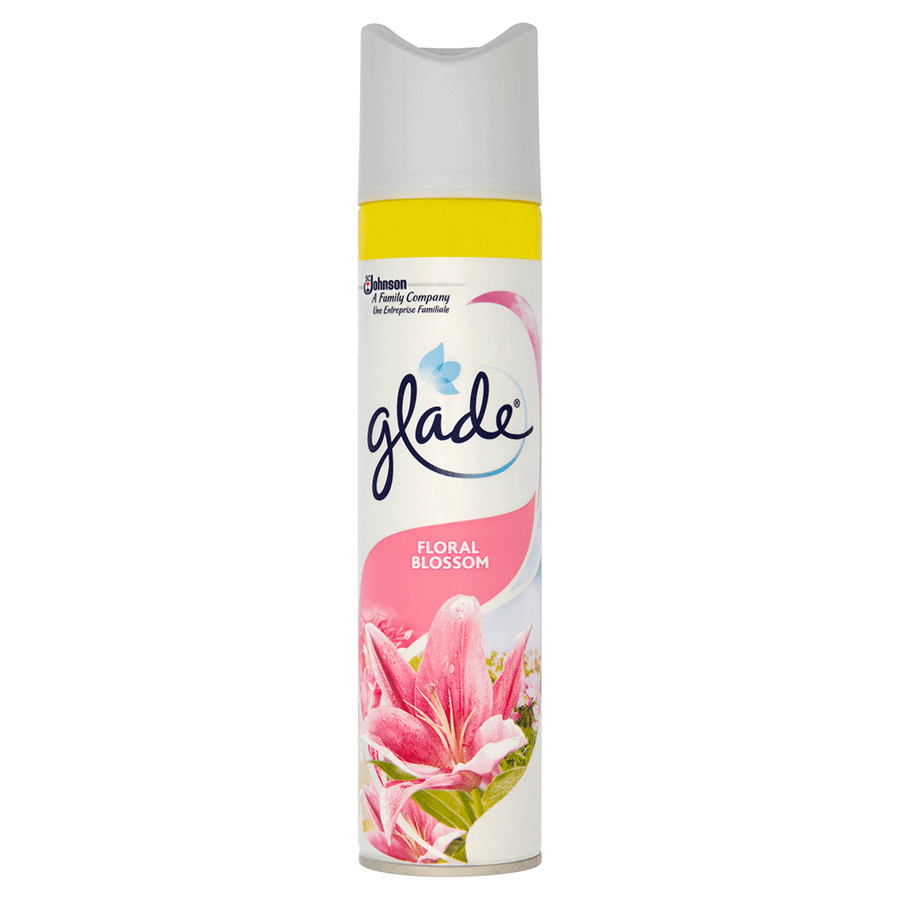 Image - Glade Aerosol Spray Air Freshener, 300ml, Floral Blossom