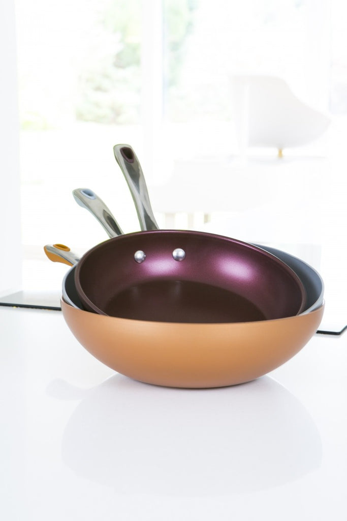 Image - Prestige Prism Non Stick Frying Pan, 20cm, Purple