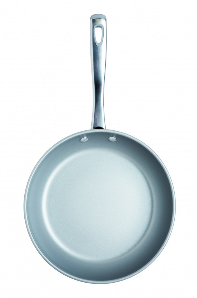 Image - Prestige Prism Non Stick Frying Pan, 24cm, Silver