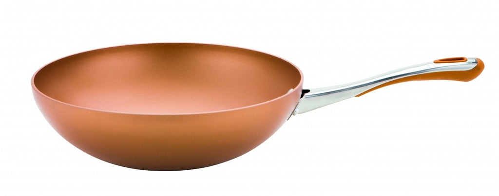 Image - Prestige Prism Non Stick Stirfry Pan, 28cm, Copper