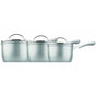 Image - Prestige Prism Non Stick 3 Piece Cookware Set, Silver