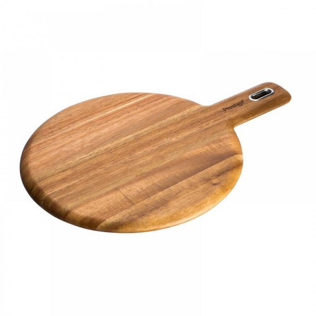 Image - Prestige Round Acacia Wood Chopping Board, 35.5cm x 25.5cm, Brown