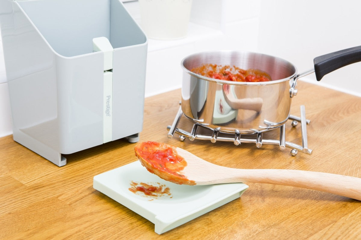 Image - Prestige Kitchen Hacks Knife and Utensil Station, Grey