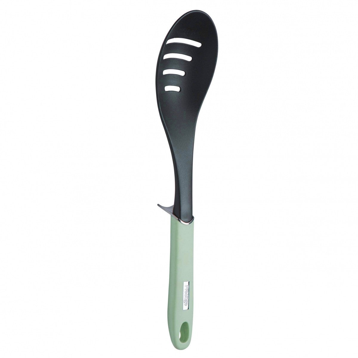 Image - Prestige Kitchen Hacks Elevated Slotted Spoon, Green (Blue/Grey)