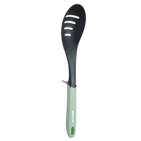 Image - Prestige Kitchen Hacks Elevated Slotted Spoon, Green (Blue/Grey)