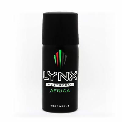 Image - Lynx Africa Deodorant Bodyspray, 35ml, Black