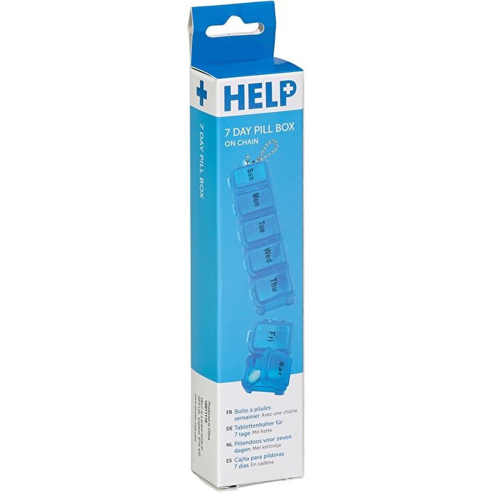 Image - Help Weekly Pill Reminder on Chain, Blue
