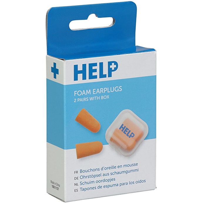 Image - Help Foam Ear Plugs, 2 Pairs