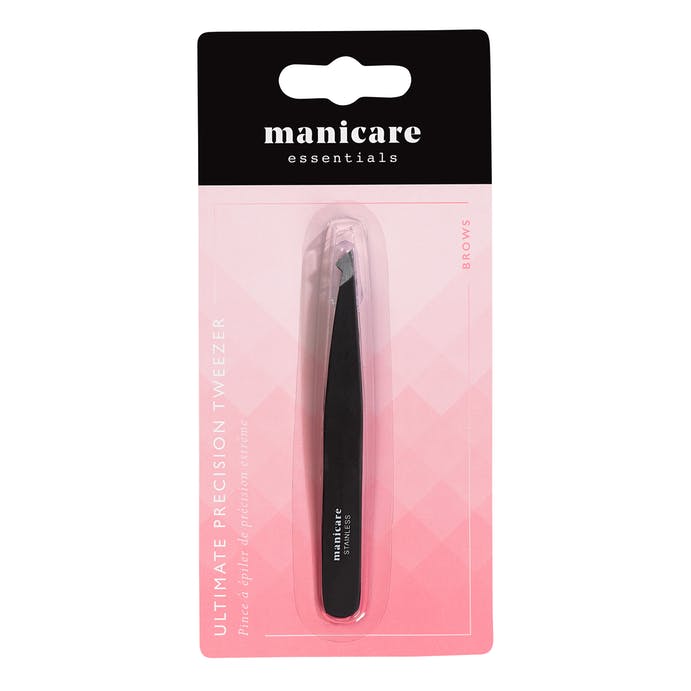 Image - Manicare Essentials Ultimate Precision Tweezers, Black