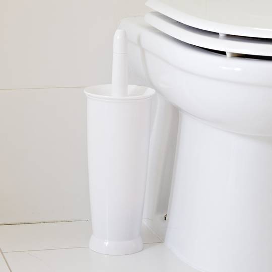 Image - Addis Closed Toilet Brush, White