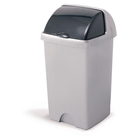 Image - Addis 50L Top Bin, Grey