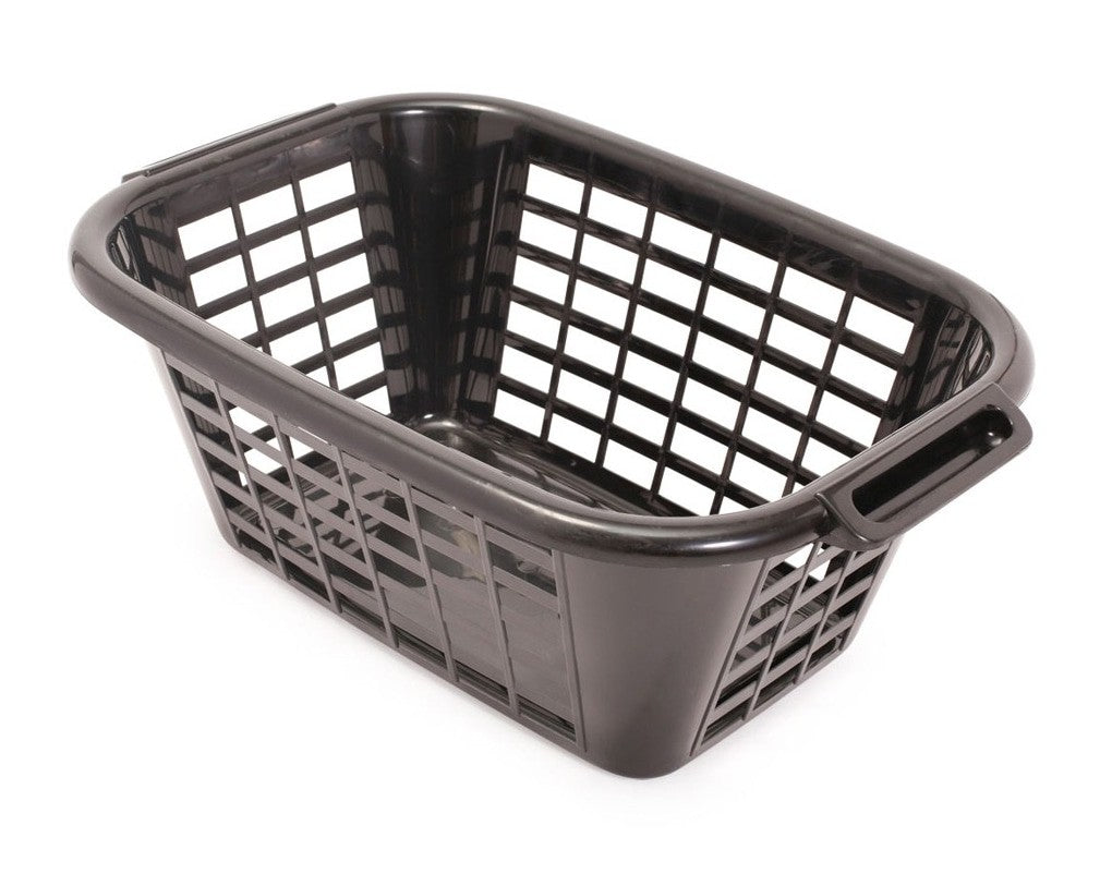 Image - Addis 40L Rectangular Basket, Black
