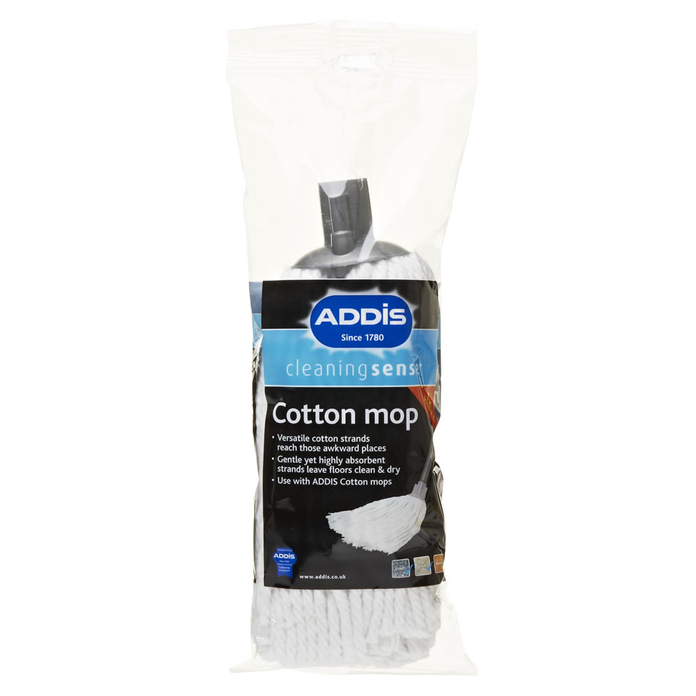 Image - Addis Cotton Mop Refill, Grey