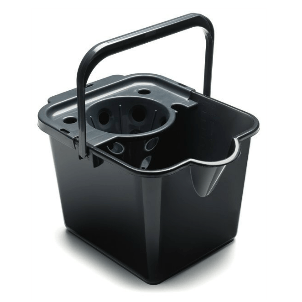 Image - Addis Mop Pail and Wringer Bucket, Black