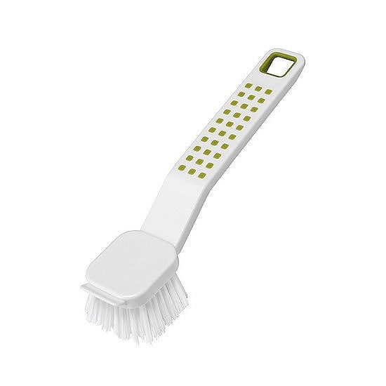 Image - Addis Premium Dish Brush, White/Green