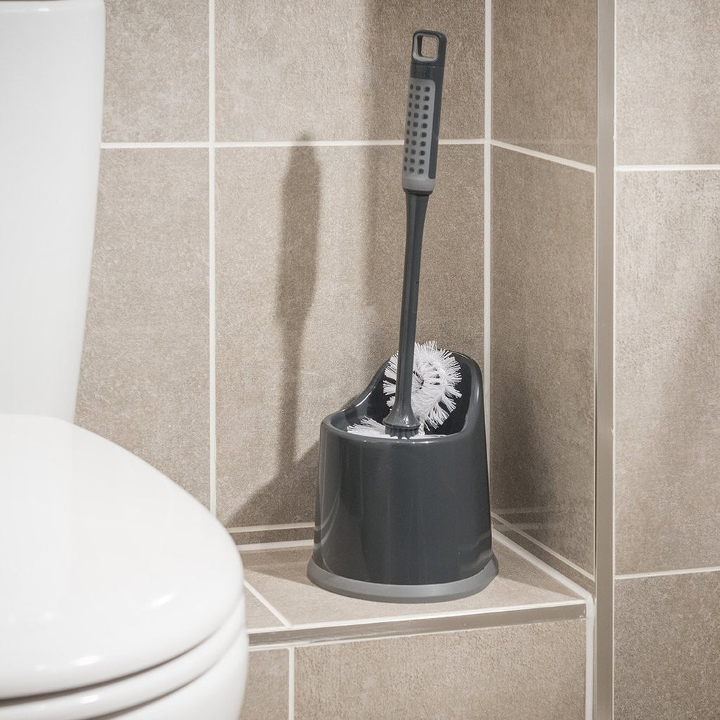 Image - Addis Comfigrip Toilet Brush, Grey