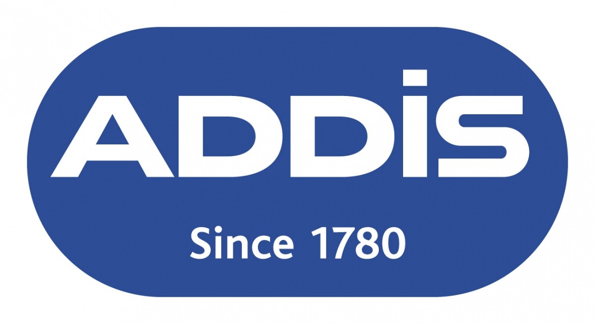 Image - Addis Premium Soft Touch Washing up Bowl, 8.5 Litre, White & Grey