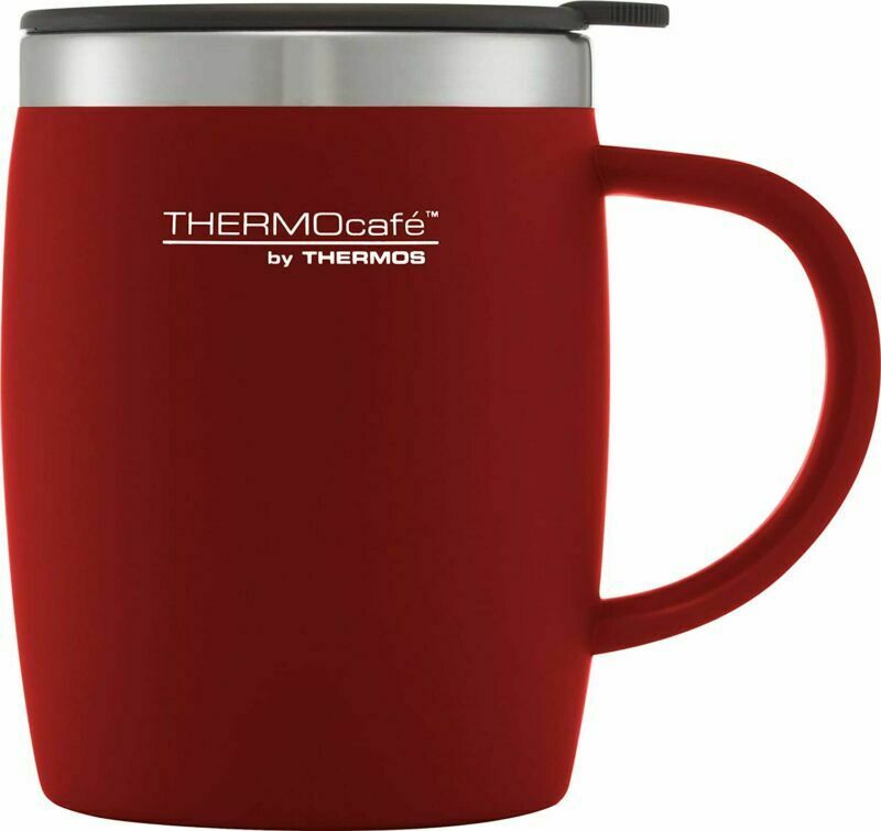 Image - Thermos THERMOcafe Soft Touch Desk Mug, 450ml, Red