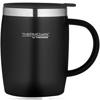 Image - Thermos Thermocafe Insulated Desk Mug, 450ml, Black