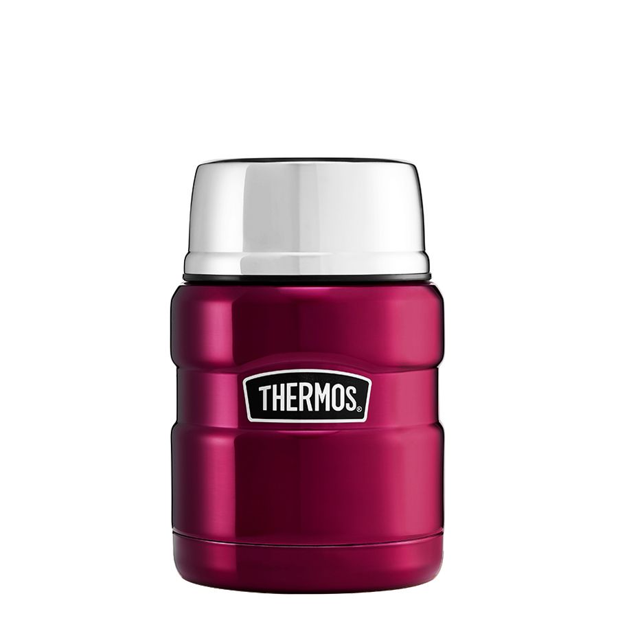 Image - Thermos Stainless King Food Flask 470ml, Raspberry