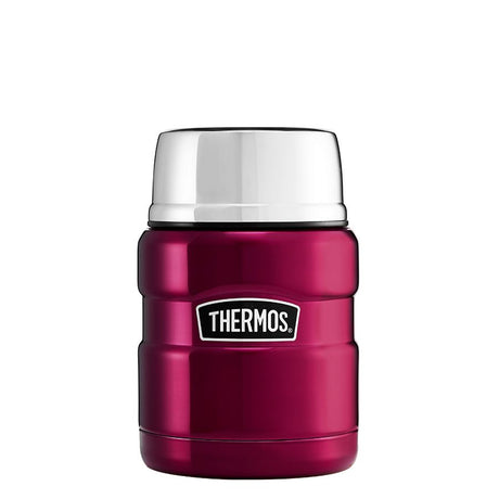 Image - Thermos Stainless King Food Flask 470ml, Raspberry