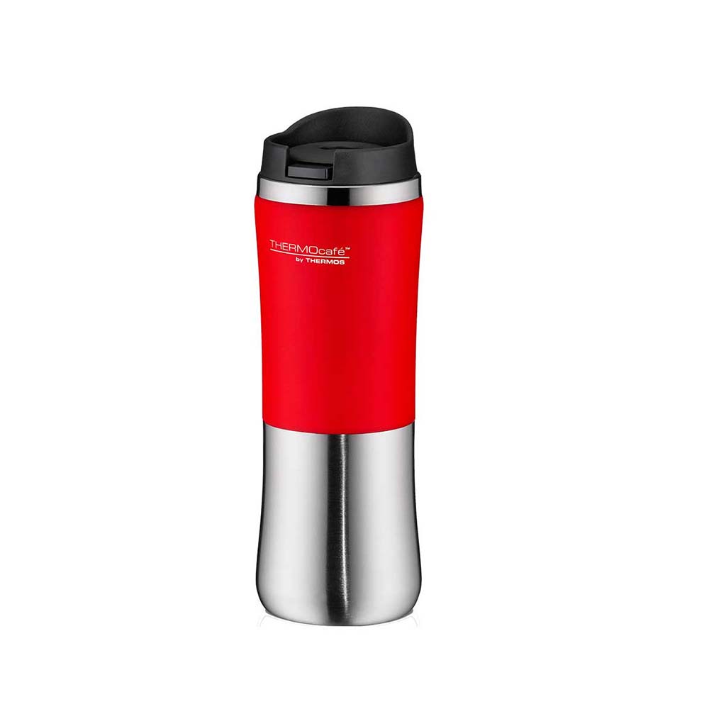 Image - Thermos Thermocafe Softtouch Travel Tumbler, 300ml, Red