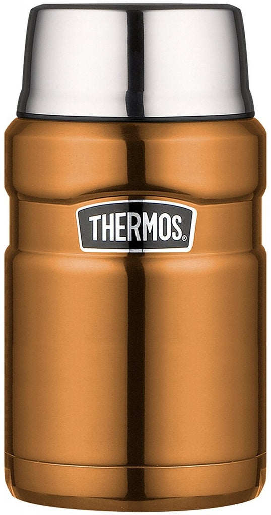Image - Genuine Thermos Stainless Steel King Food Flask, 710ml, Copper