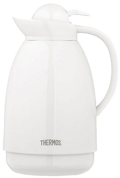 Image - Thermos Glass Lined Carafe, 1.0L, White