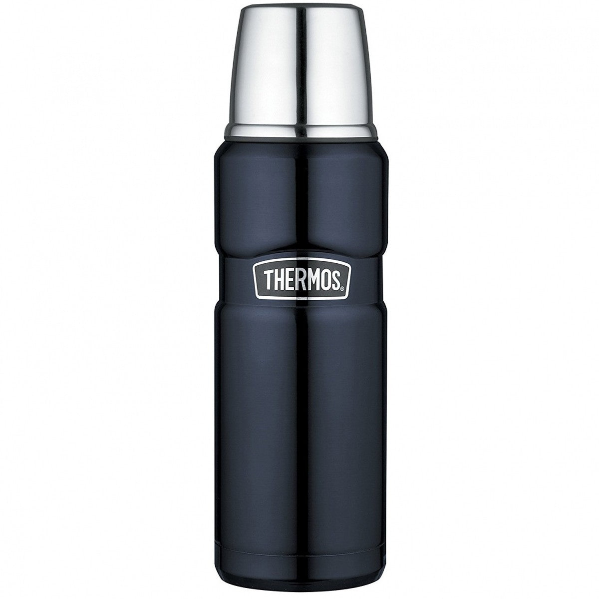 Image - Thermos Stainless Steel King Flask, 470ml, Mid-Night Blue