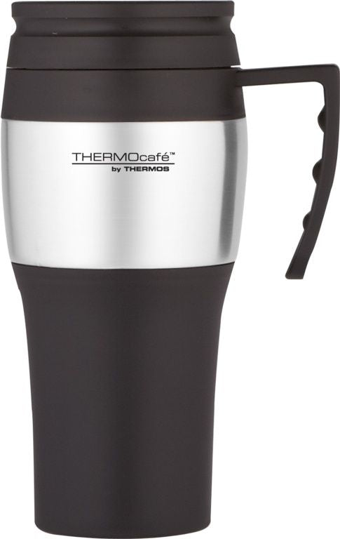 Image - Thermos ThermoCafe Travel Mug, Black, 400ml