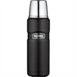 Image - Thermos Stainless Steel King Flask, 470ml, Matt Black