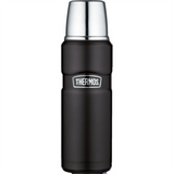 Image - Thermos Stainless Steel King Flask, 470ml, Matt Black