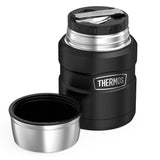 Image - Thermos Stainless Steel King Food Flask, 470ml, Matt Black