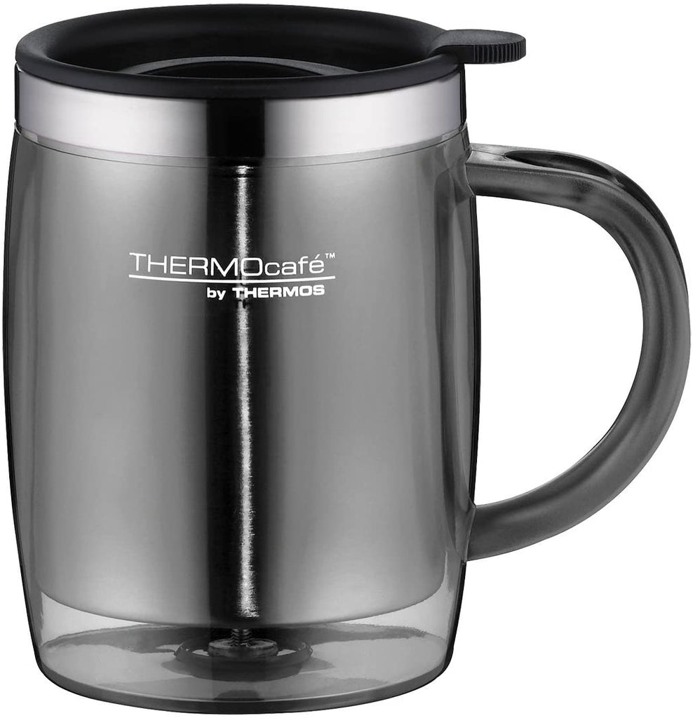 Image - Thermos ThermoCafe Soft Touch Desk Mug 450ml, Grey
