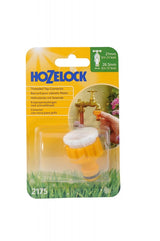 Image - Hozelock Threaded Tap Connector, Yellow