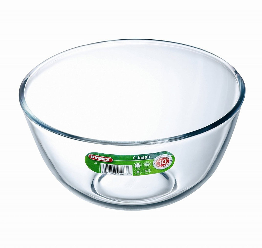 Image - Pyrex Classic Glass Bowl High Resistance, 3.0L