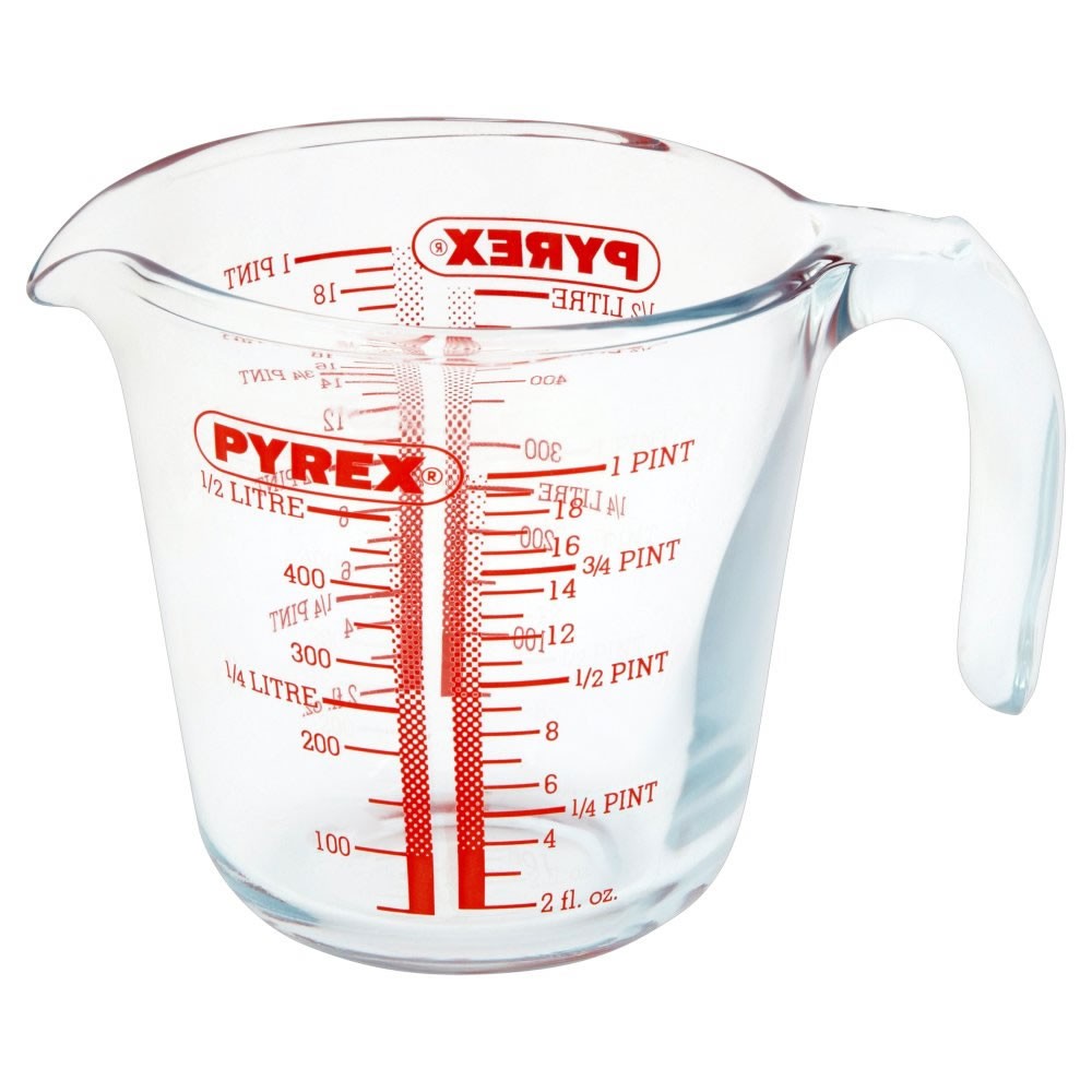 Image - Pyrex Classic Glass Measure Jug High Resistance, 0.5L