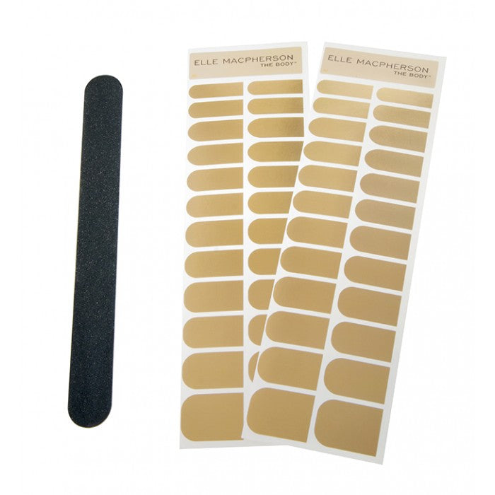 Image - Elle Macpherson Instant Nail Wraps, Pack of 48, Gold