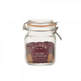 Image - Kilner Clip Top Square Jar 1 Litre, Transparent