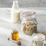 Image - Kilner Clip Top Square Jar 1 Litre, Transparent