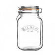 Image - Kilner Clip Top Square Jar 2 Litre
