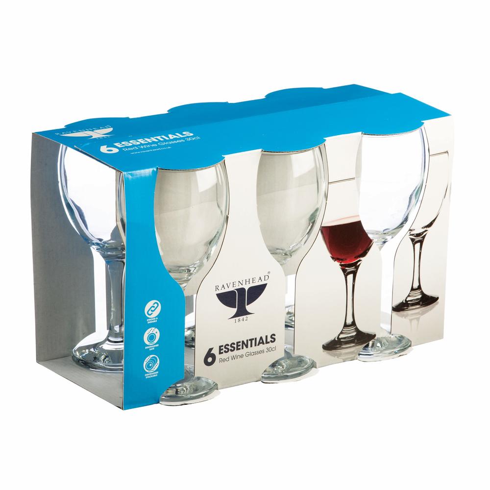 Image - Ravenhead Set of 6 Red Wine Glasses