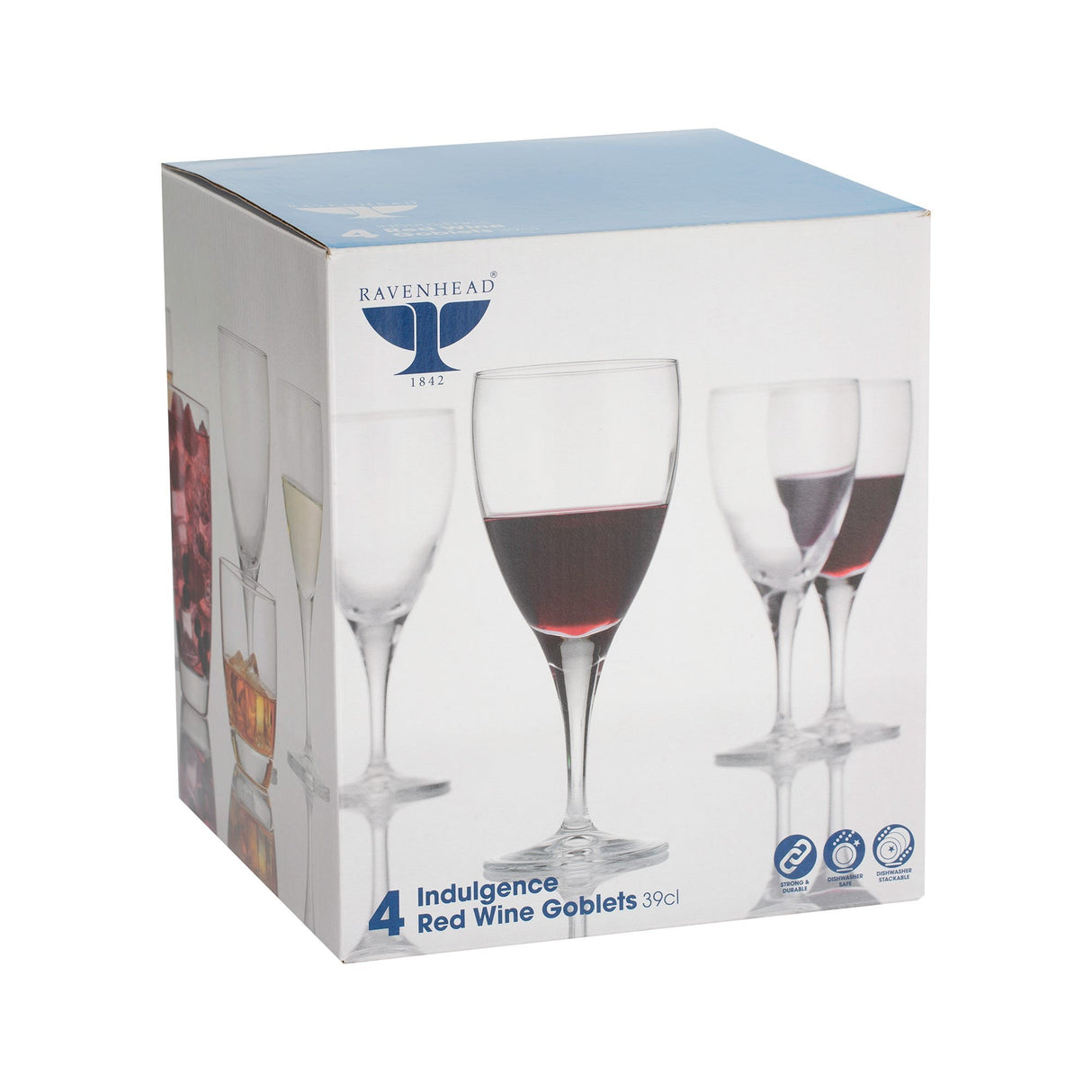 Image - Ravenhead Indulgence Set Of 4 Goblets 39cl