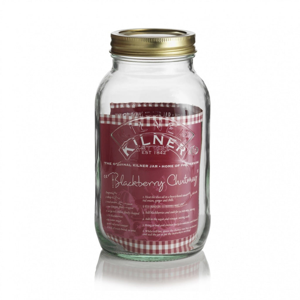 Image - Kilner Preserve Jar, 1 Litre, Transparent