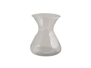 Image - Ravenhead Flower Vase, 22cm, Transparent