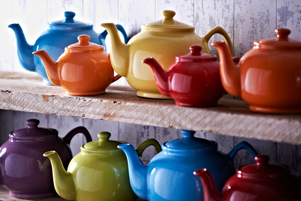 Image - Price & Kensington Blue 6cup Teapot
