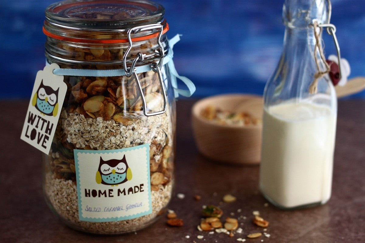 Image - Kilner Clip Top Round Jar 1 Litre