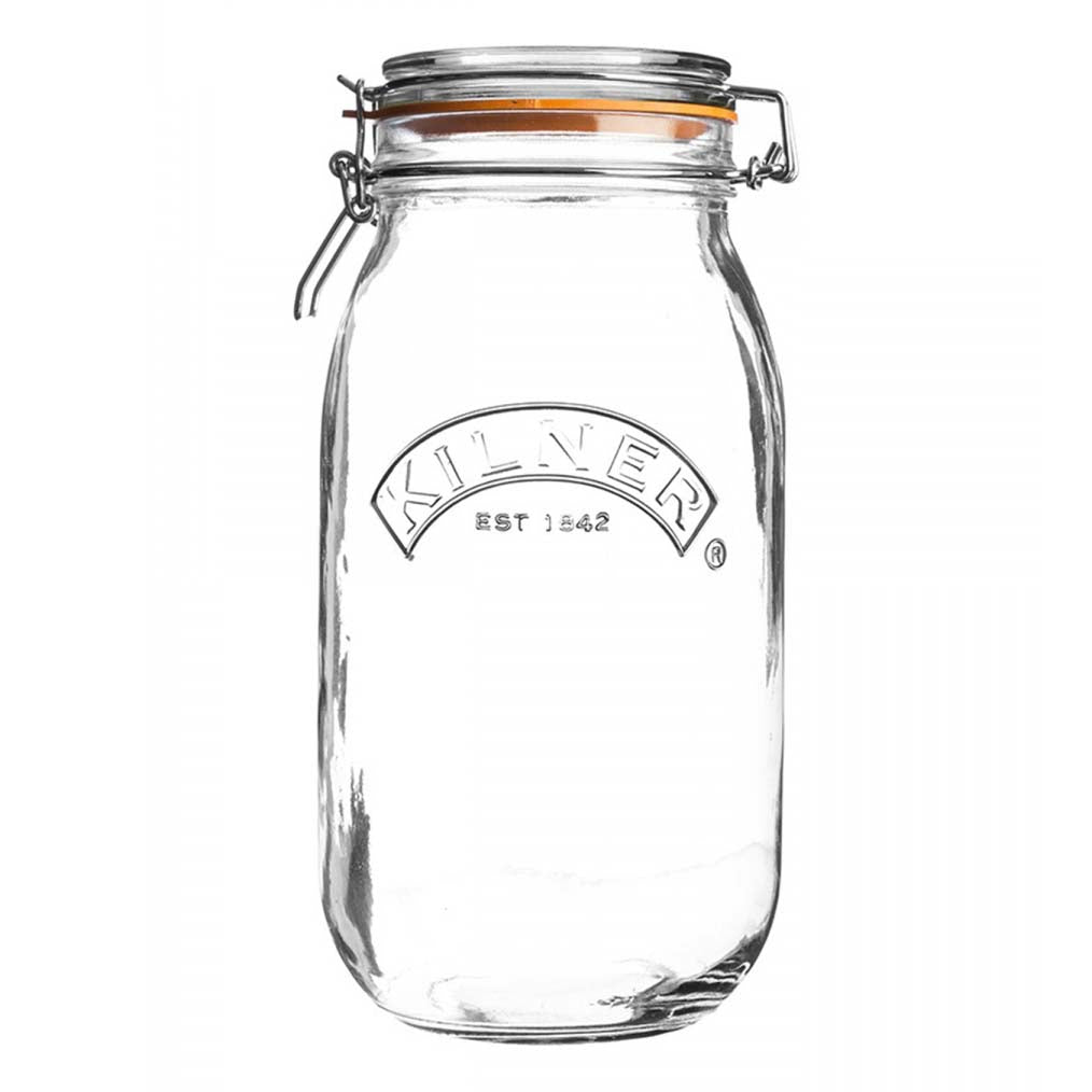 Image - Kilner Clip Top Round Jar 1.5 Litre