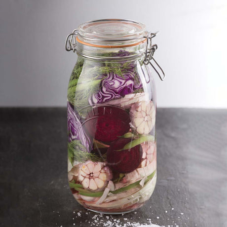 Image - Kilner Clip Top Round Jar 1.5 Litre